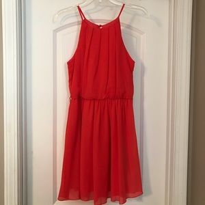 Size small coral dress